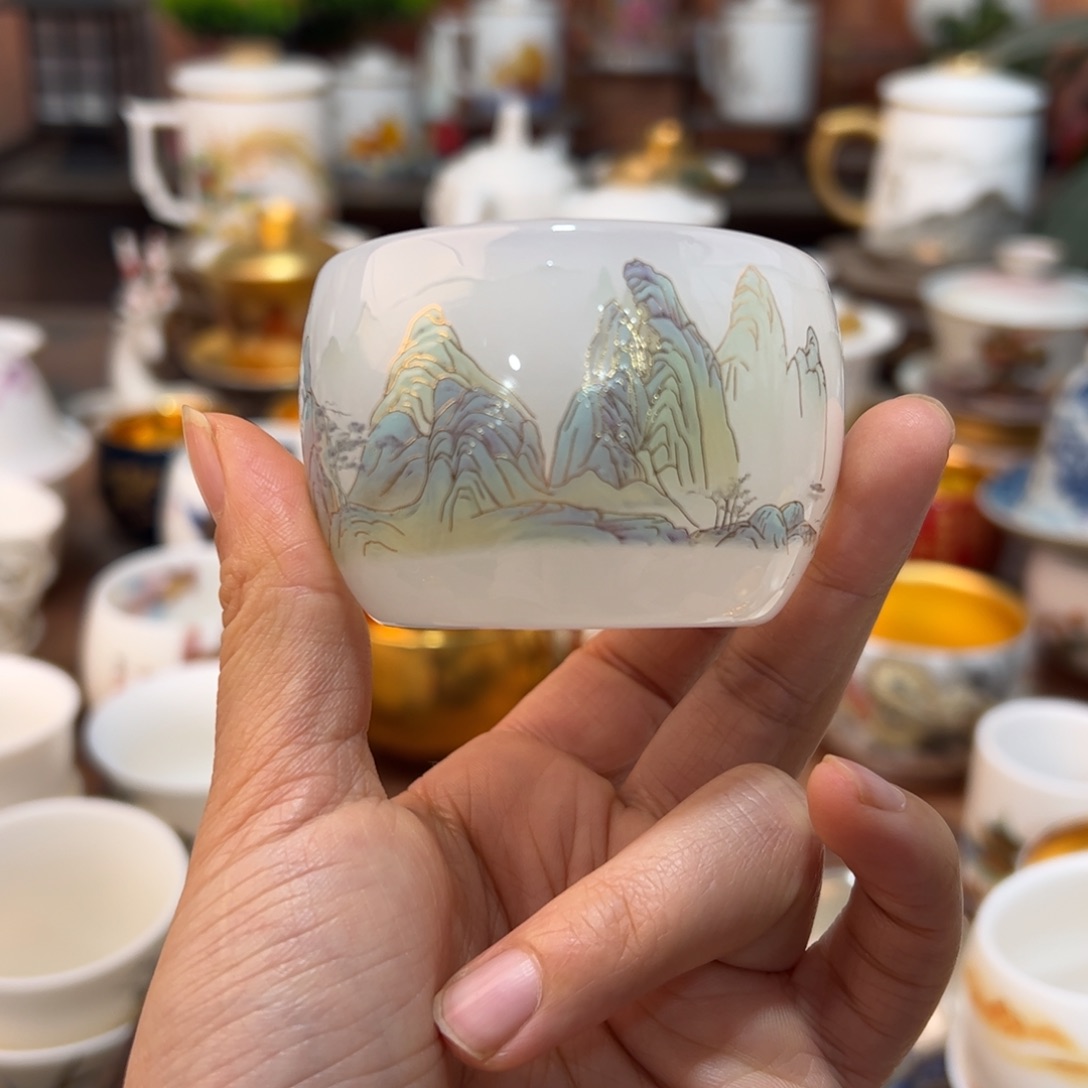 高端大气上档次陶瓷茶具