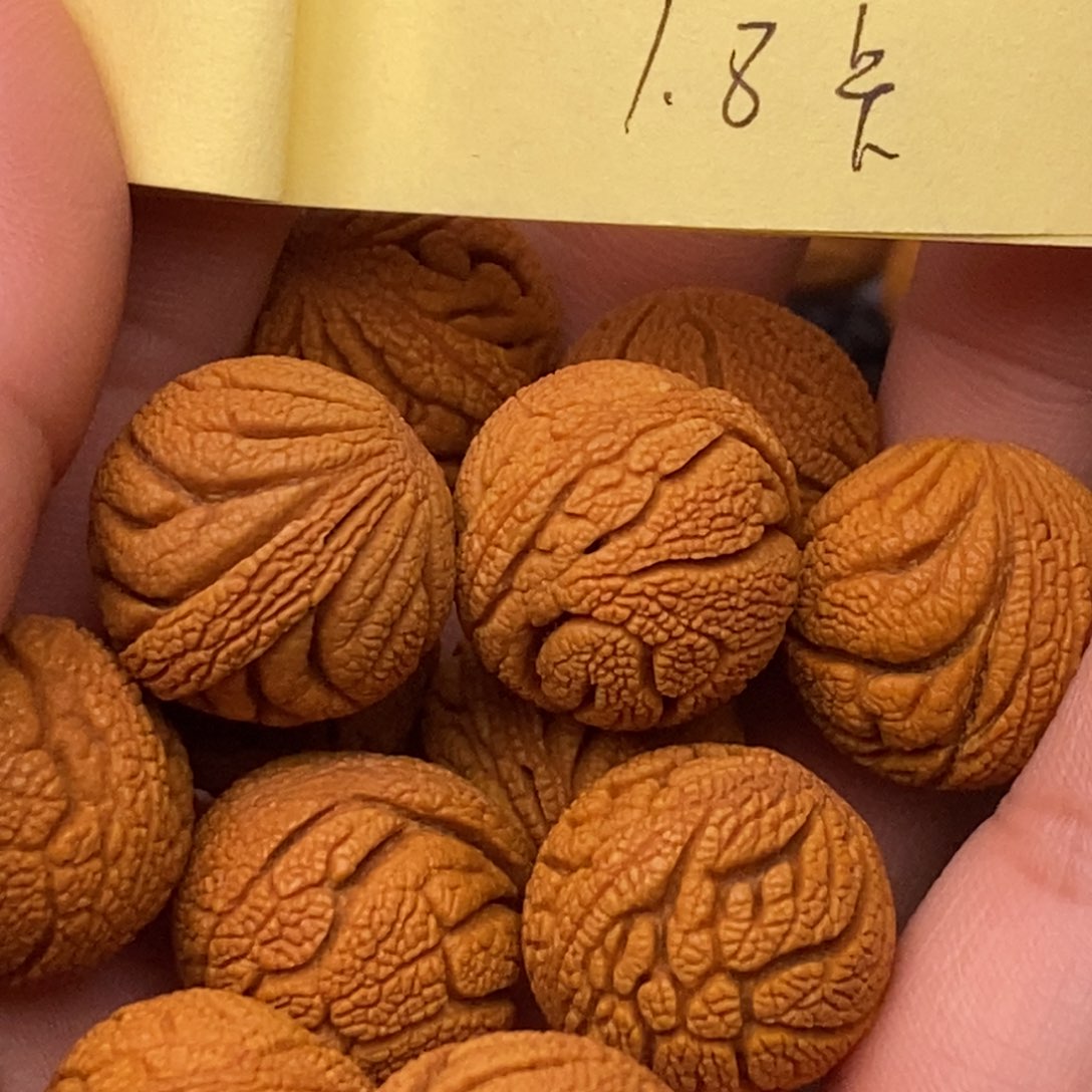 秦岭山脉龙纹桃核 14