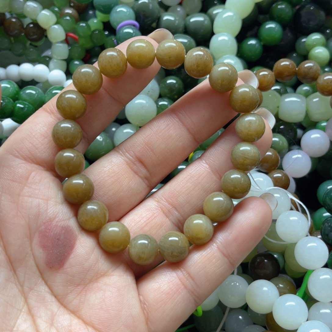 和田玉手链未镶嵌