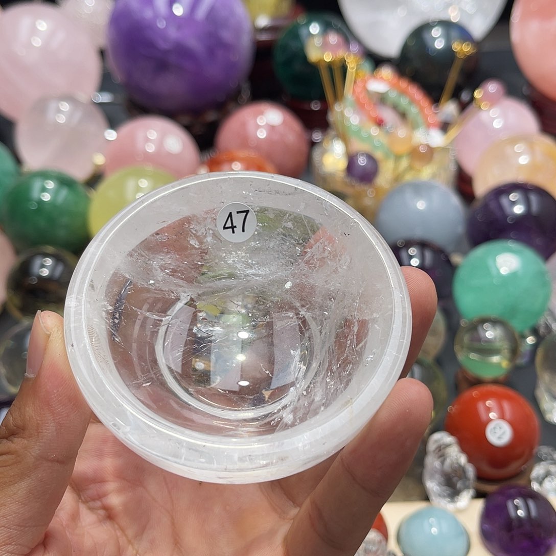 海***星水晶珠宝半成品未镶嵌微瑕