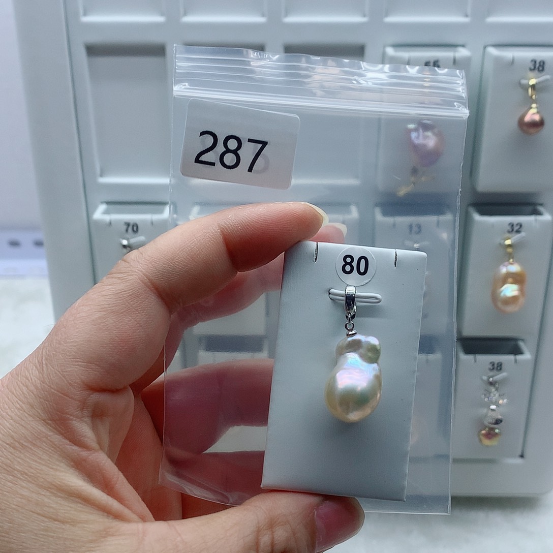 吊坠(不含链)合金淡水珍珠