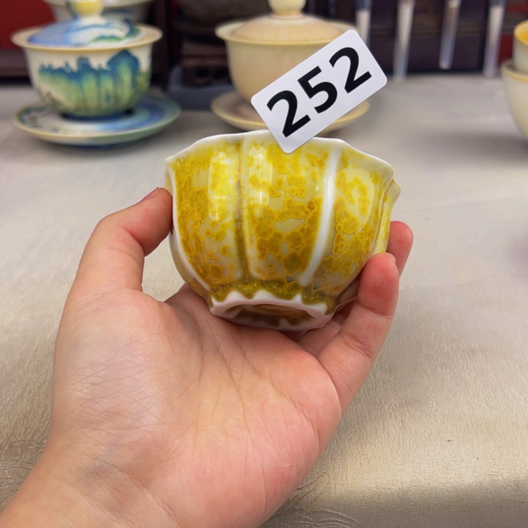 杯子纯手工柴烧主人杯