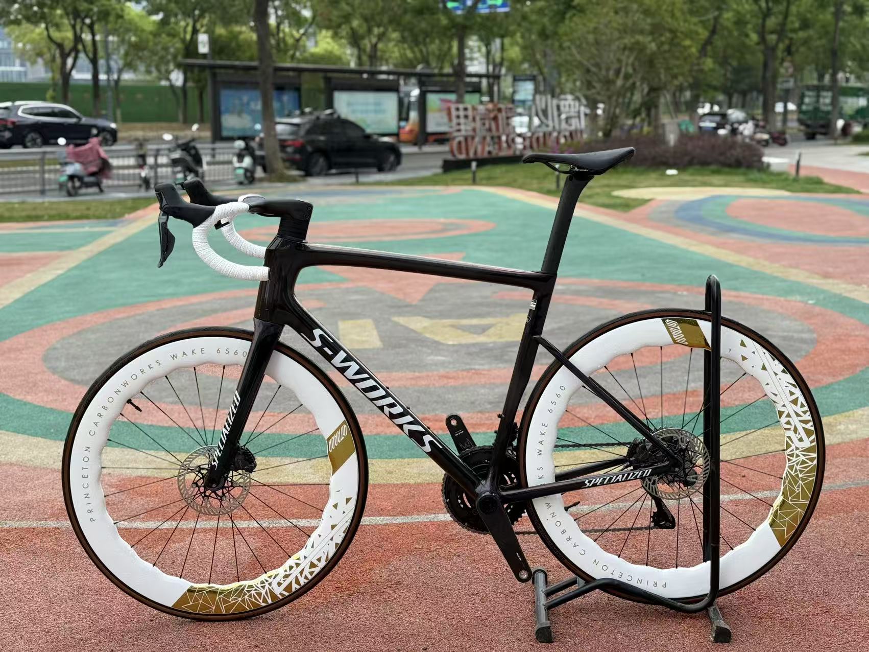 公路自行车碳纤维自行车闪电sl8赤兔马尺码58适合身高183-190左右