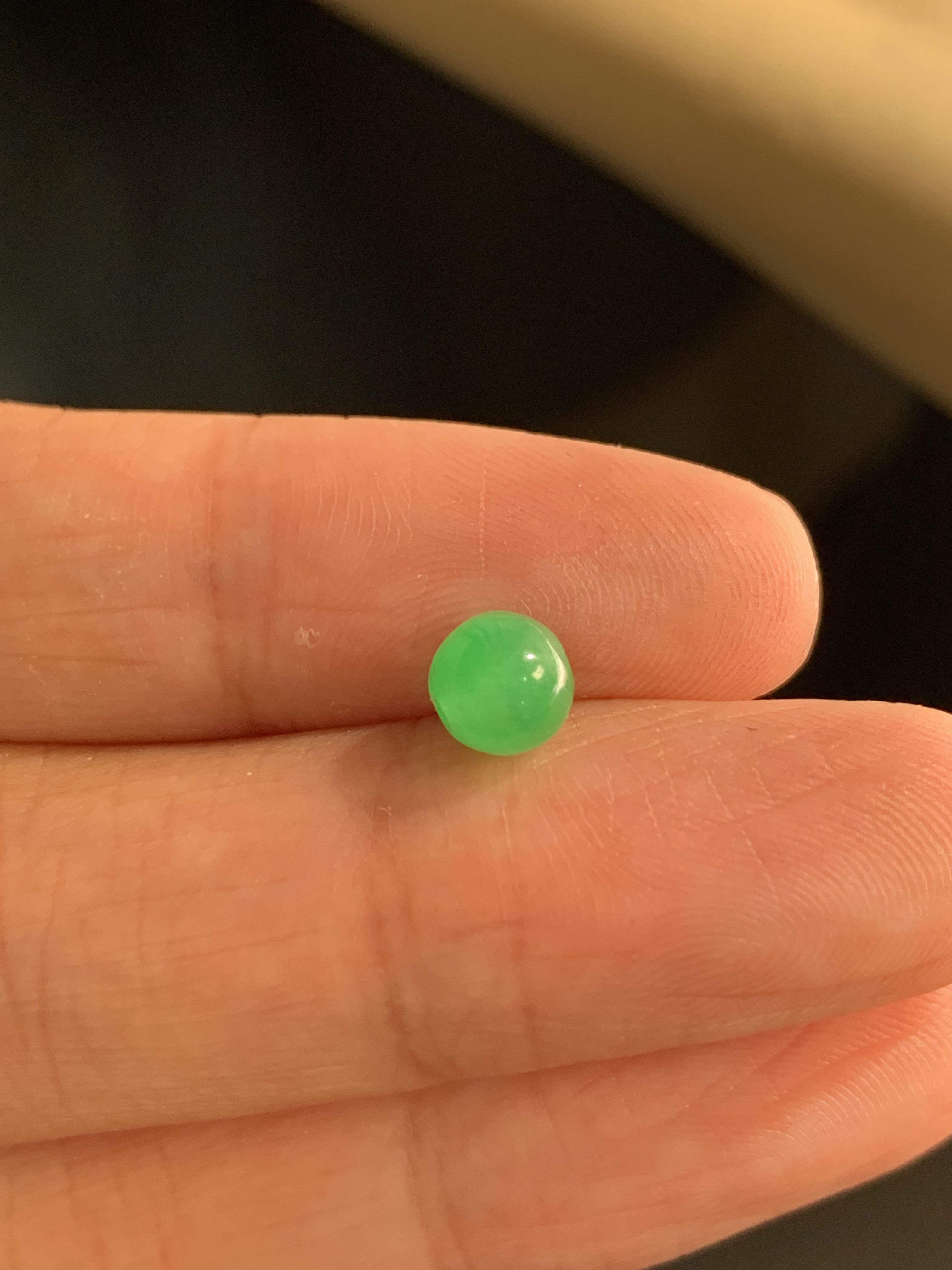 缅甸翡翠卡6绿珠子多样性发其一