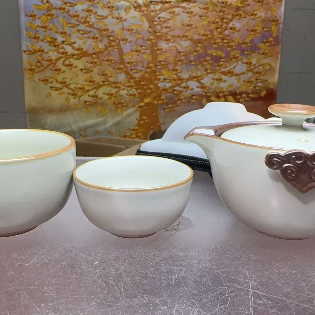 龙窑茶器   [黄汝]祥云快客     6250    （直播）