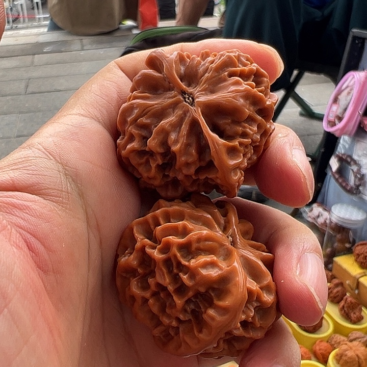 吊坠桃核帝王磨盘核桃