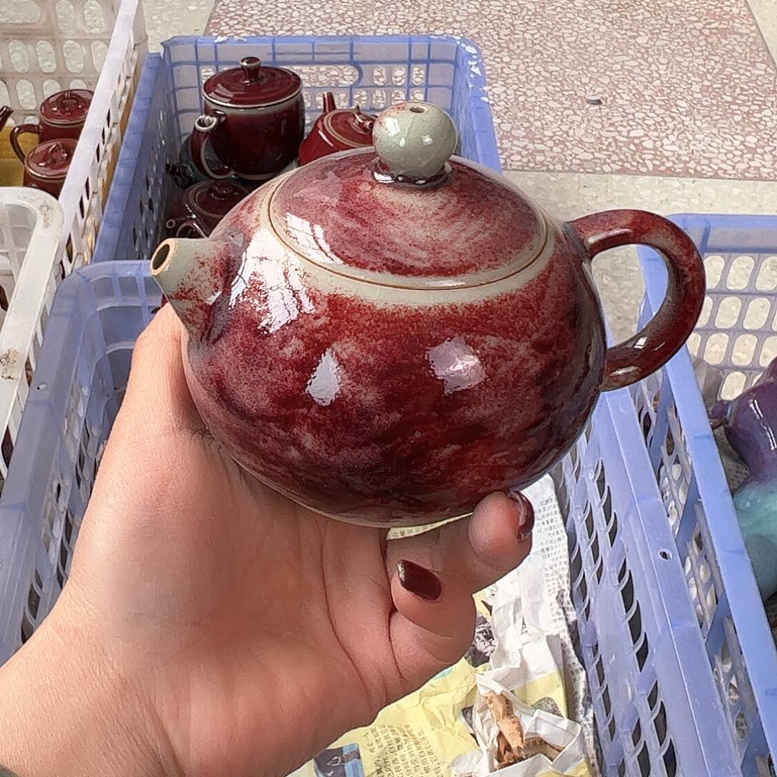 摆件郑家钧窑摆件微