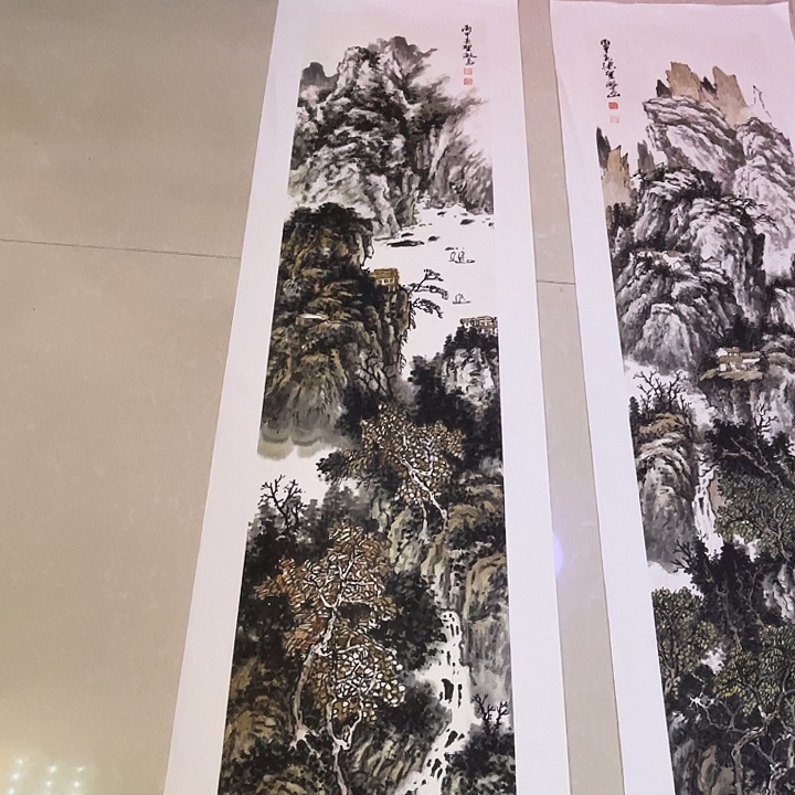 国画张圣敏先生纯手绘作品
