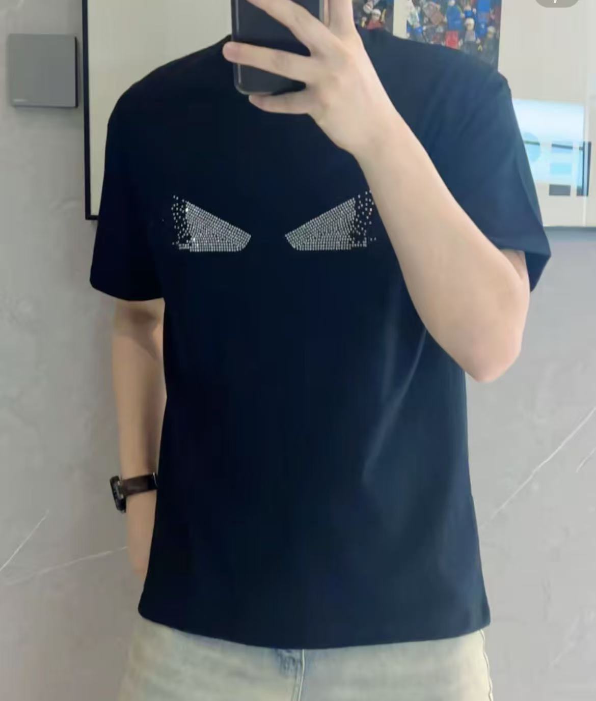  【断码特惠】男士时尚百搭春夏新款美式高街复印花潮牌短袖T恤男