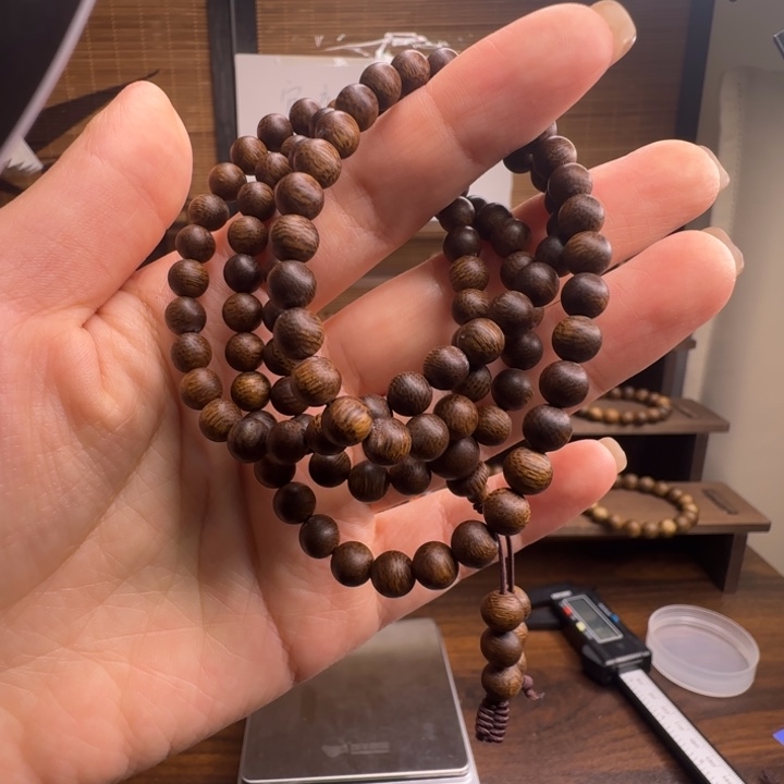 沉香手串文莱黑奇楠