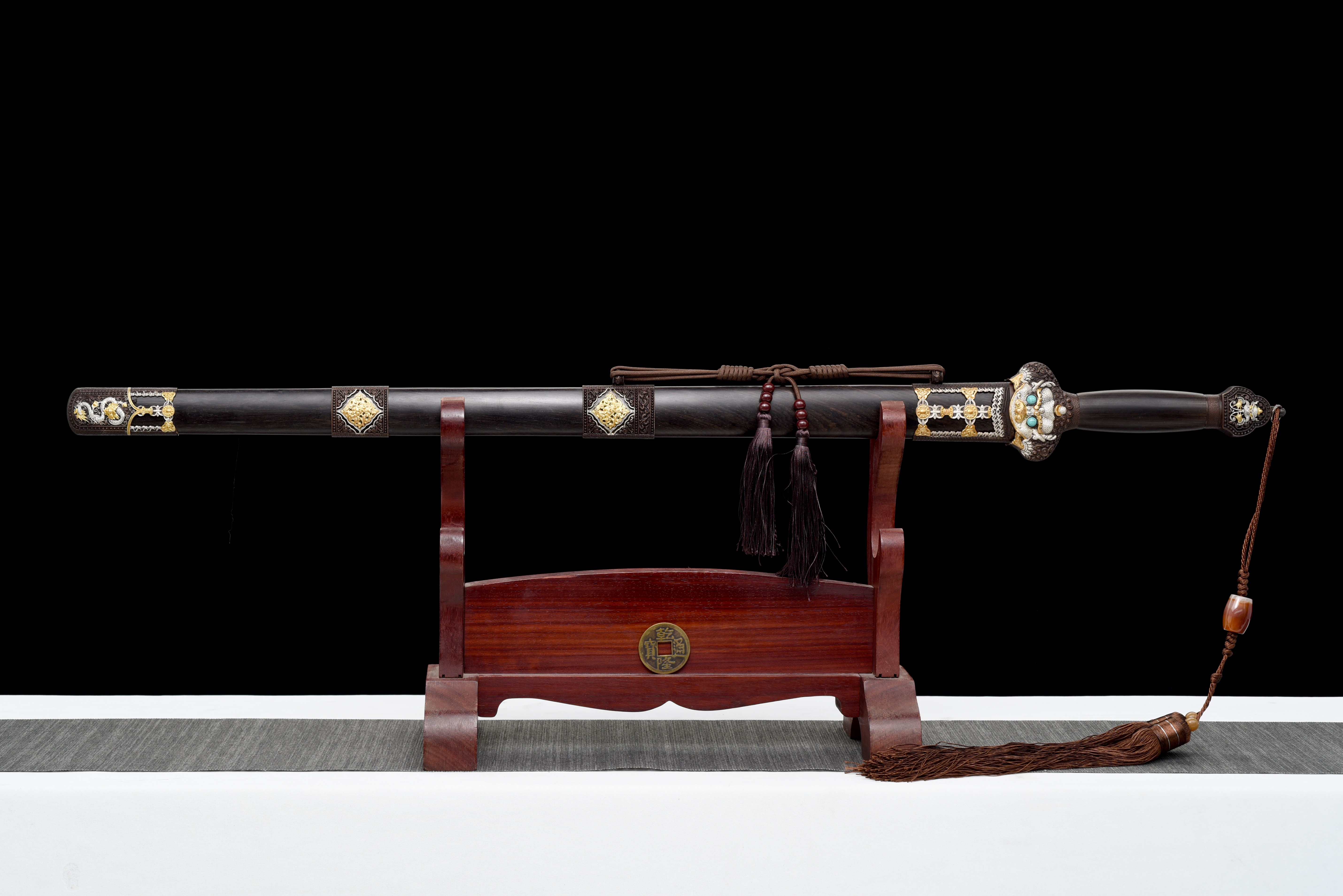 永乐剑(金银扭转烤蓝长款)