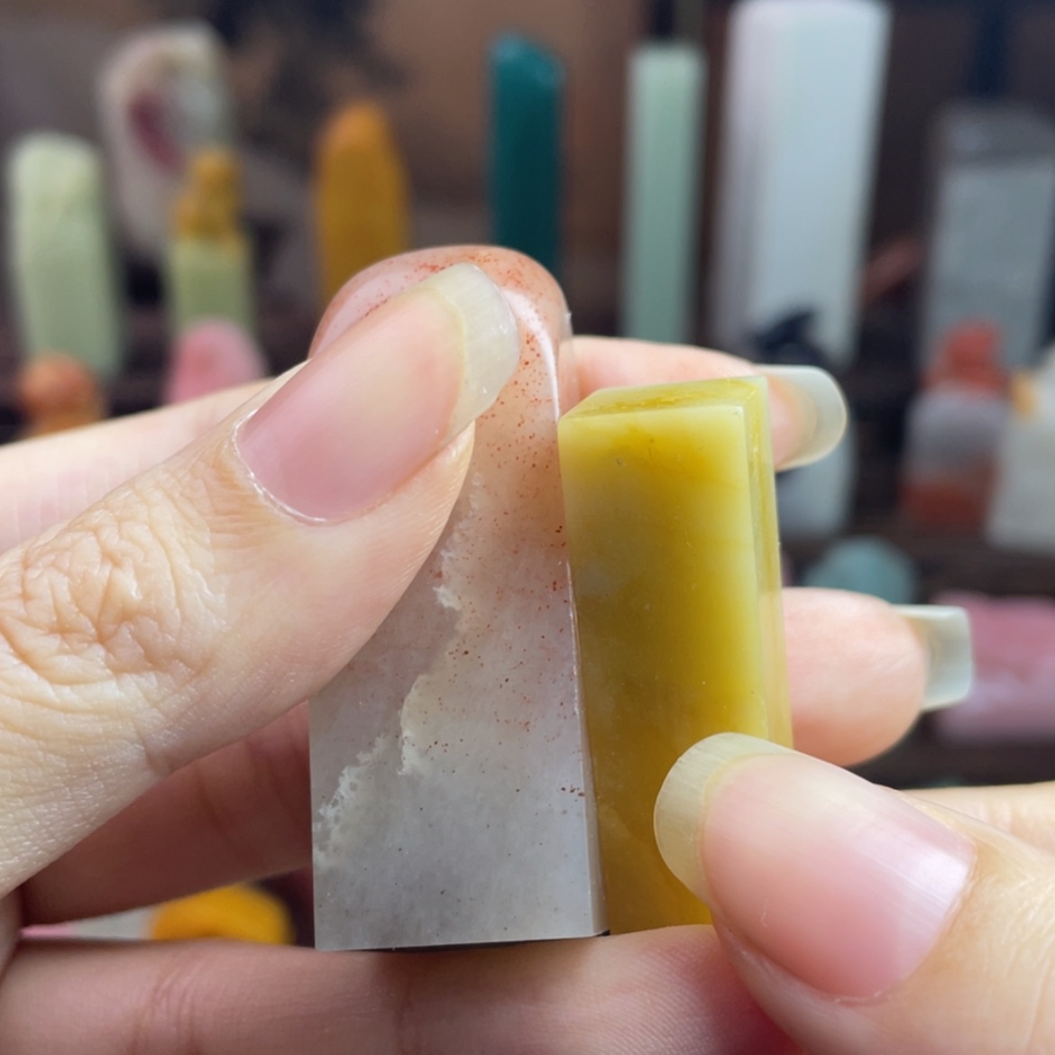 【闪购商品】昌化石印石编号是5115微瑕