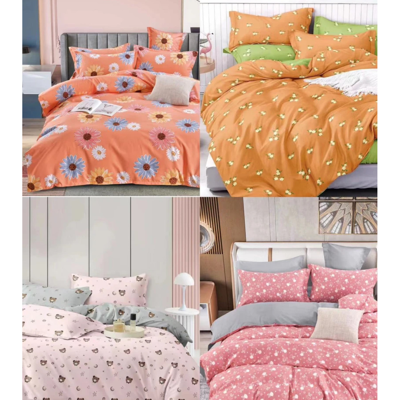 【单人被罩】不挑花色 随机发货 尺寸150*210 亲肤 透气床品