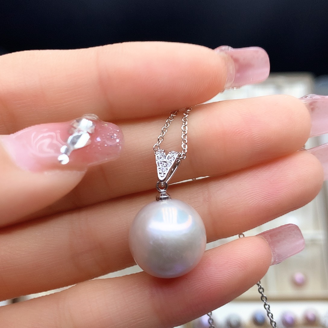 淡水珍珠颈饰合金