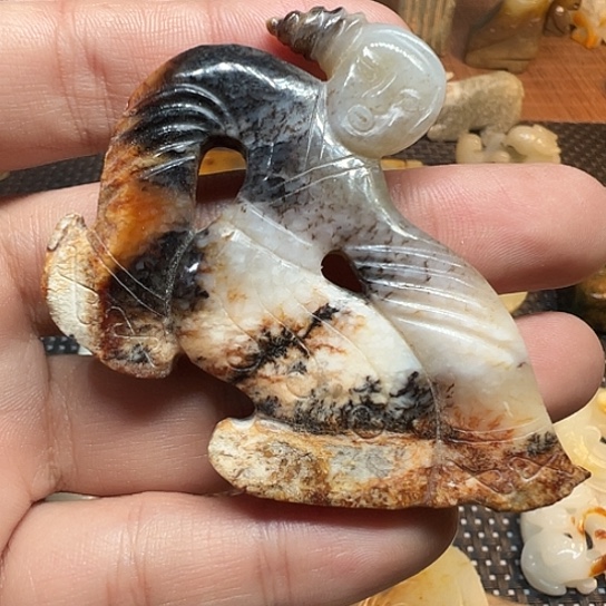 未镶嵌和田玉挂件