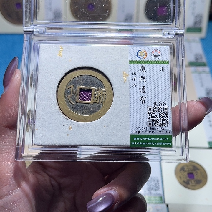 铜福宝康熙浙0103