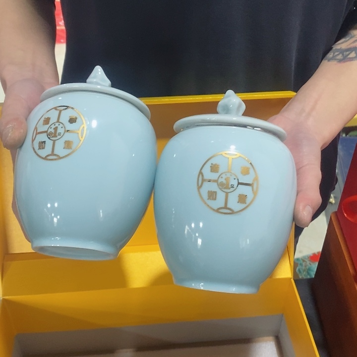 罐（不带礼盒）陶瓷茶叶罐