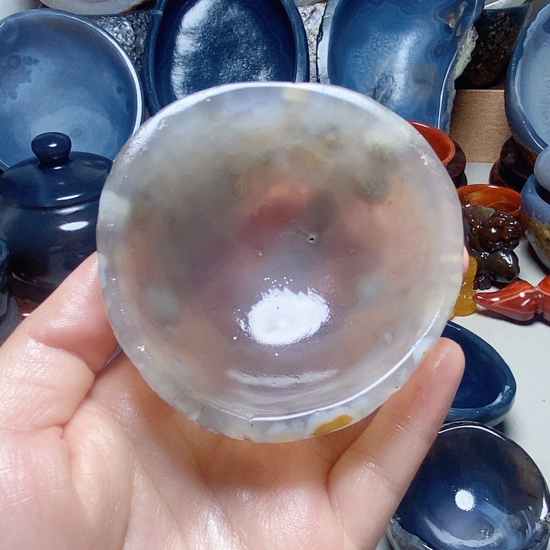 往***哥玛瑙/玉髓未镶嵌，