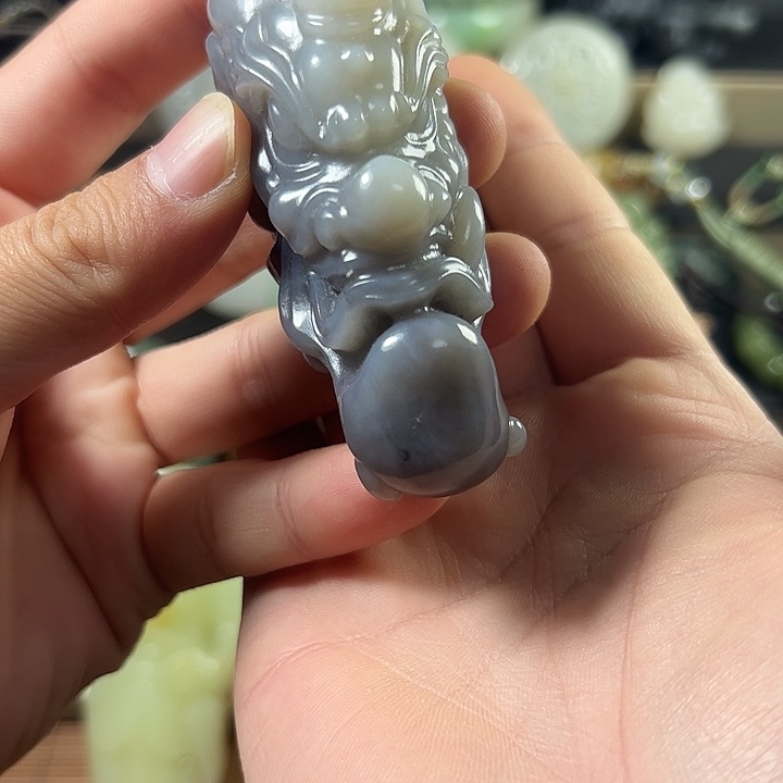 和田玉未镶嵌项链