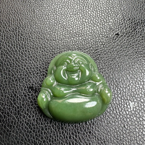 又又和田玉佛公颈饰吊坠（多样性发一）