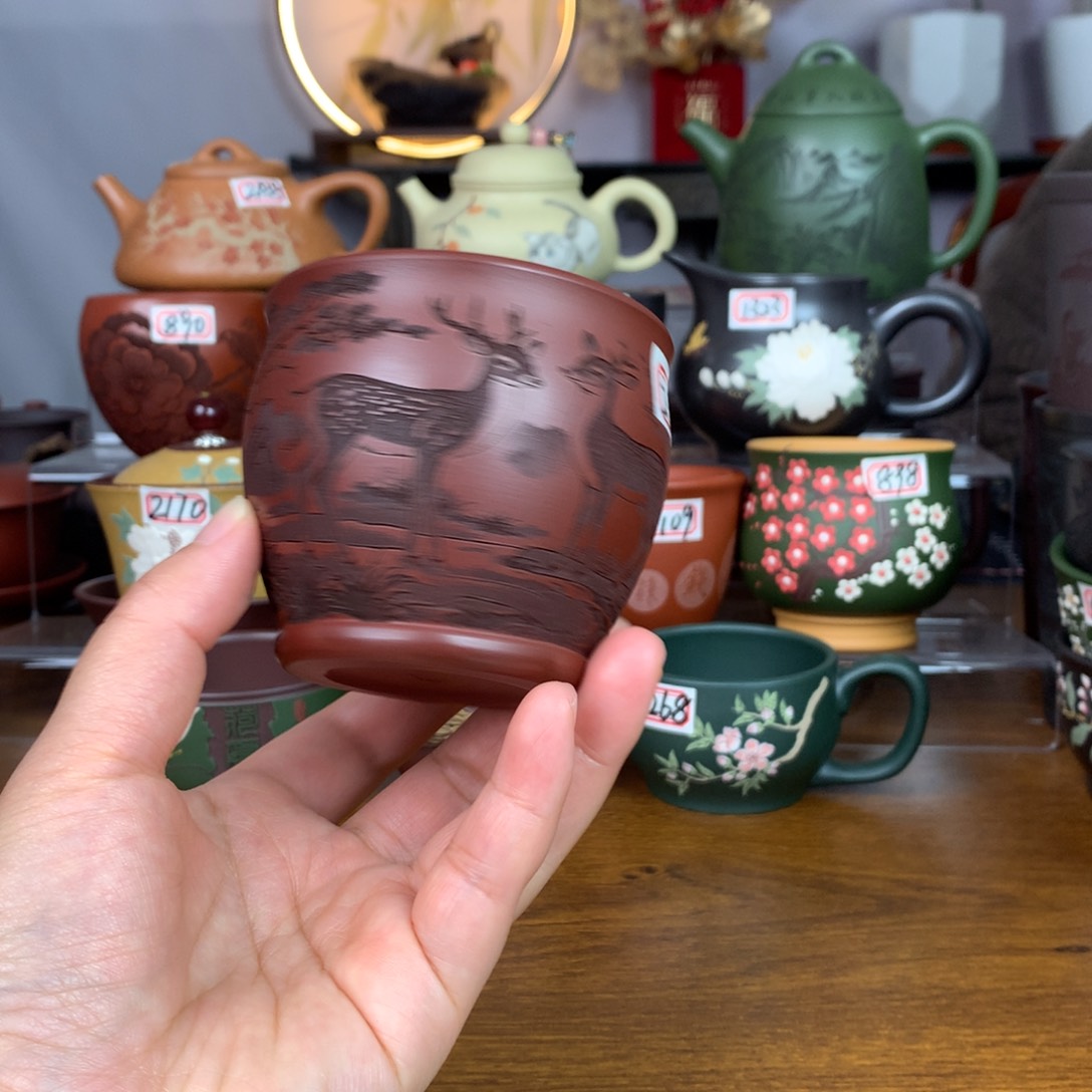 紫砂茶杯宜兴紫砂茶具