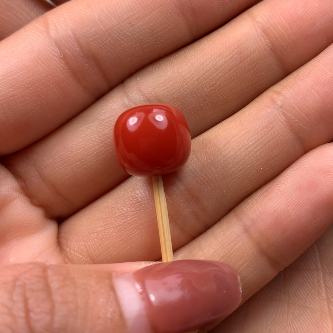 南红玛瑙珠子未镶嵌甜****甜