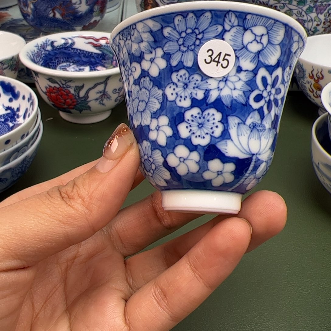 杯沙沙手工手绘茶具345