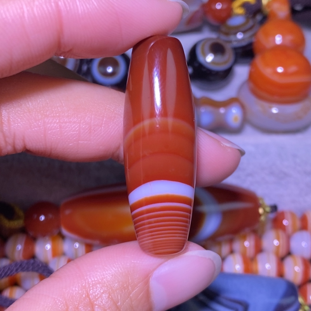 玛瑙/玉髓未镶嵌颈饰
