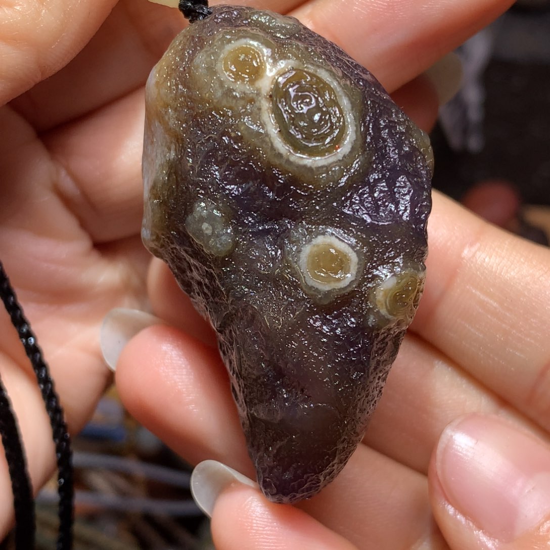 未镶嵌玛瑙/玉髓珠宝半成品