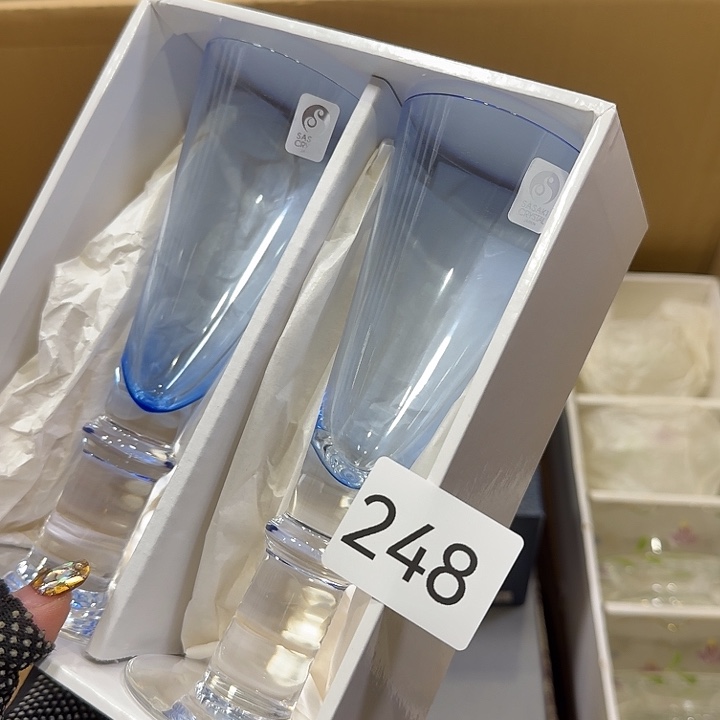 吸管款水晶玻璃很好看的杯子