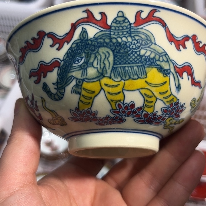 陶摆件景德镇主人杯呢12333