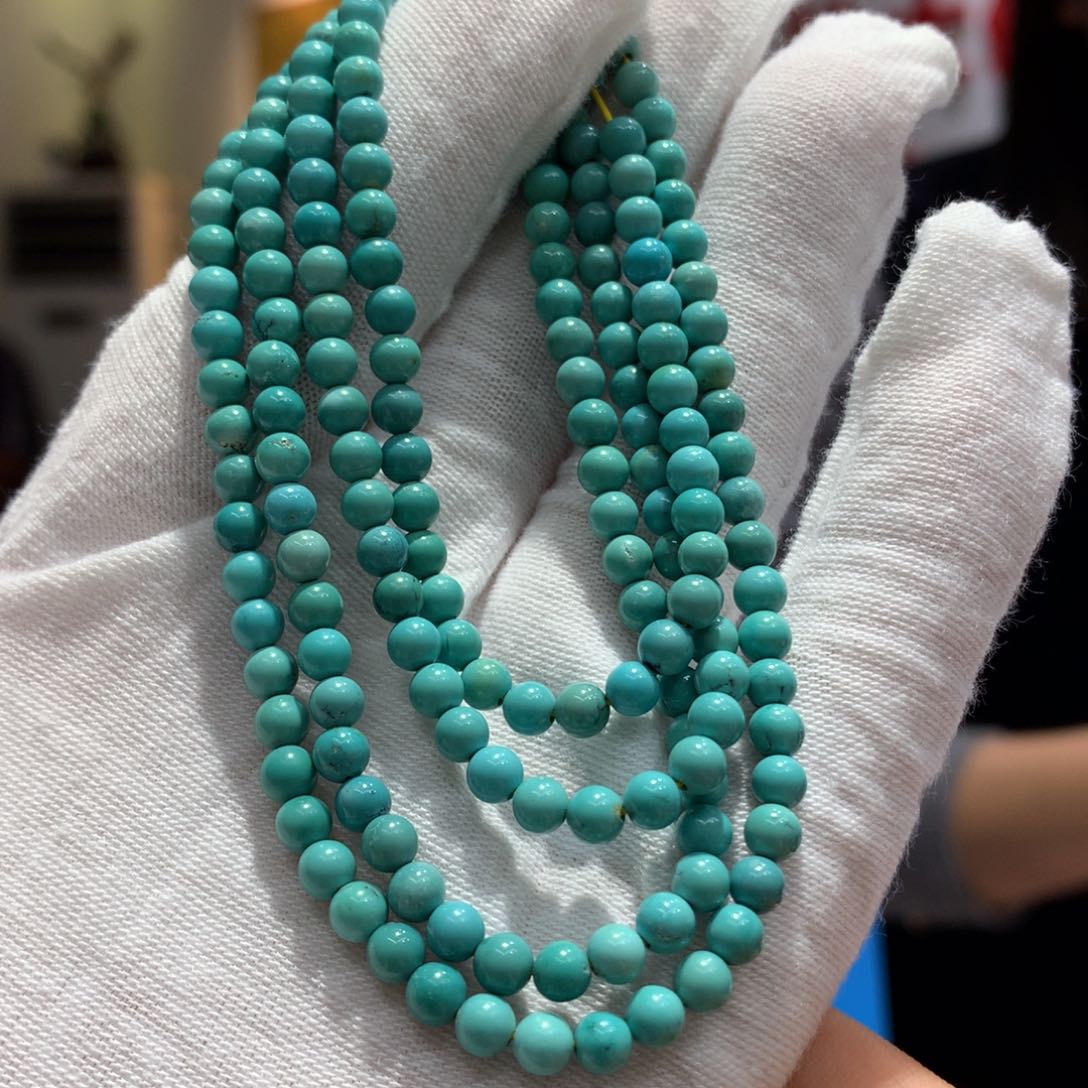 绿松石长链未镶嵌