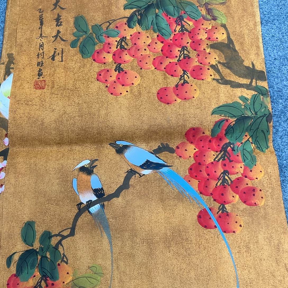 国画纯手绘作品图