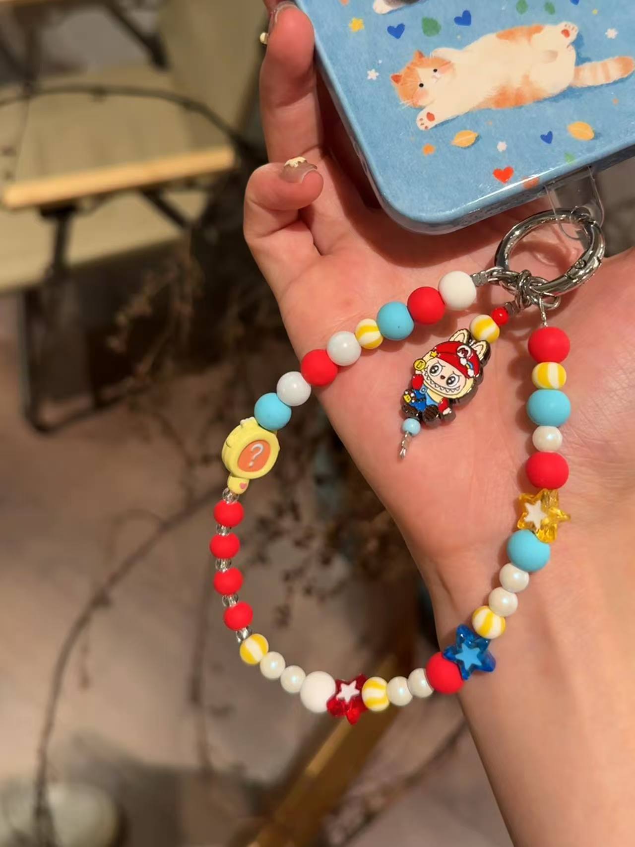 MLALBB潮玩手机壳挂件DIY饰品包挂饰创意个性可爱手机链mlalbb