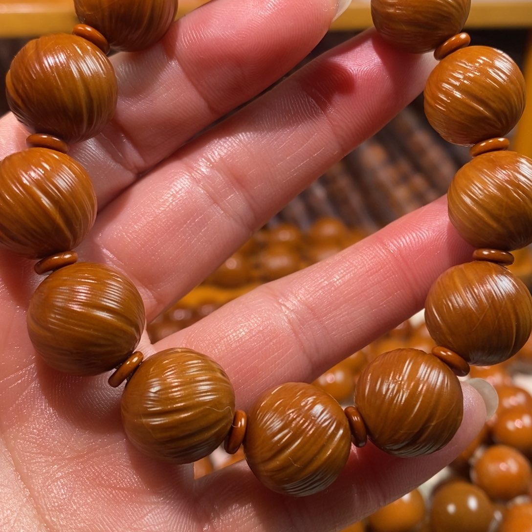 手串/手链橄榄核定风珠1.5