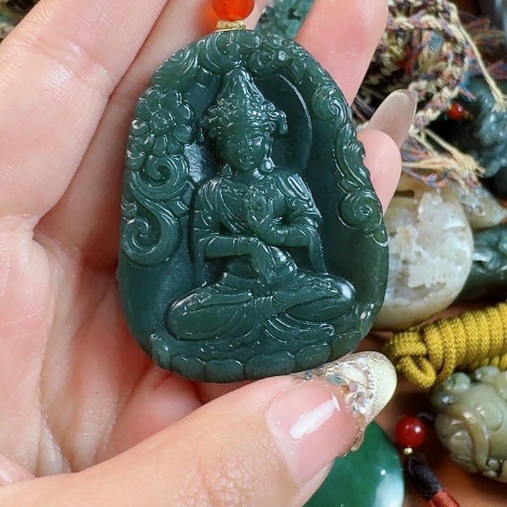 和田玉把件未镶嵌