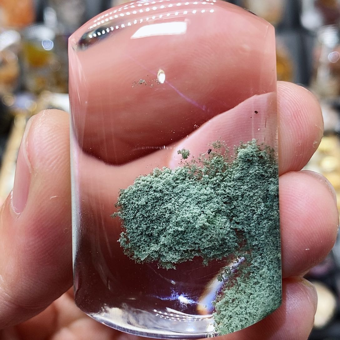 水晶颈饰未镶嵌天然精致水晶吊坠