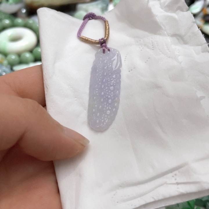 【闪购商品】翡翠颈饰未镶嵌灵**人天然翡翠