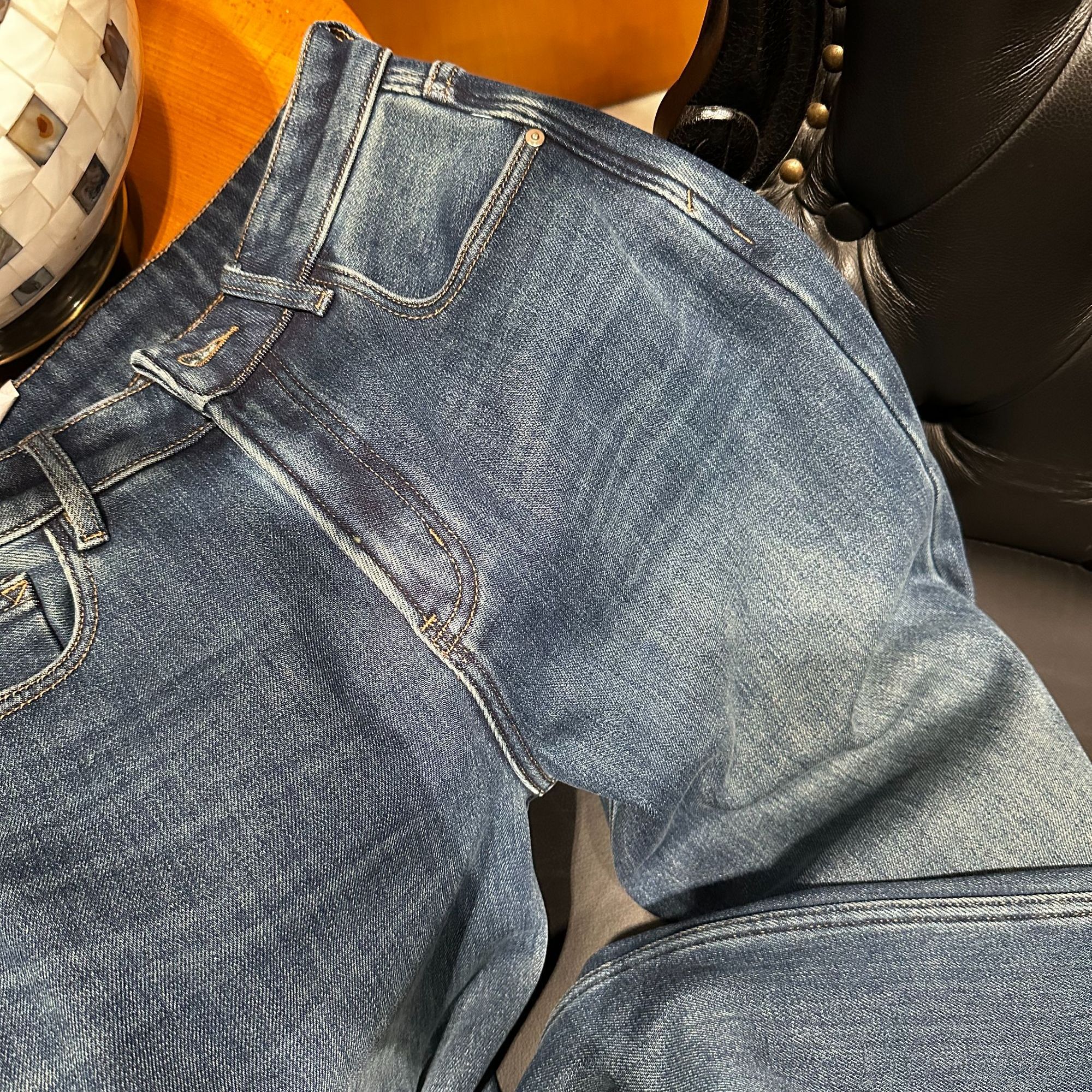 加厚加绒牛仔裤冬季