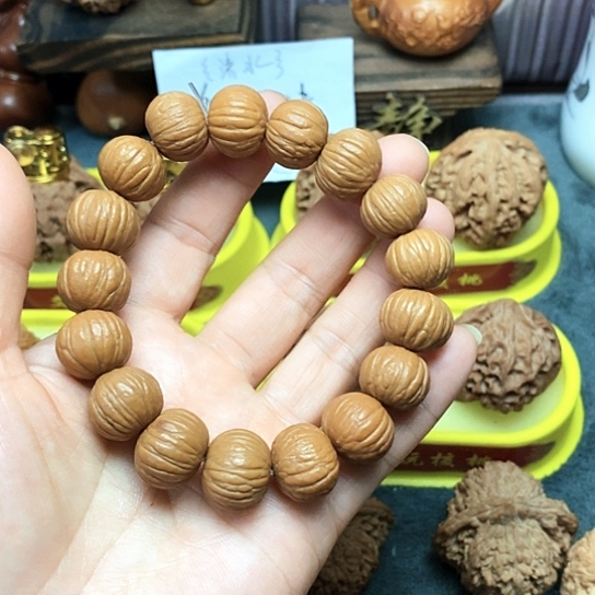 【闪购商品】文玩核桃把件猴头手串