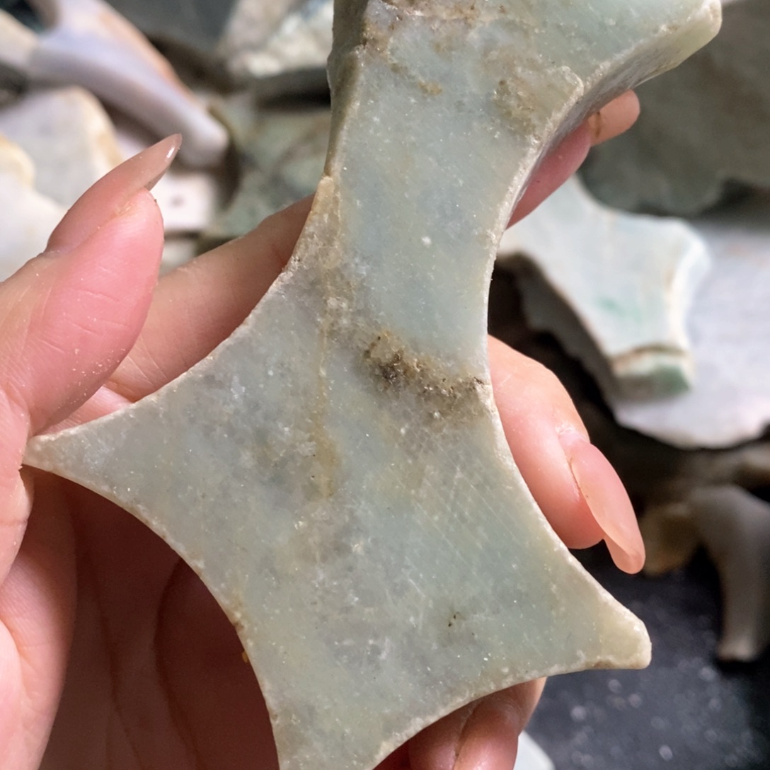 颈饰未镶嵌翡翠天然翡翠