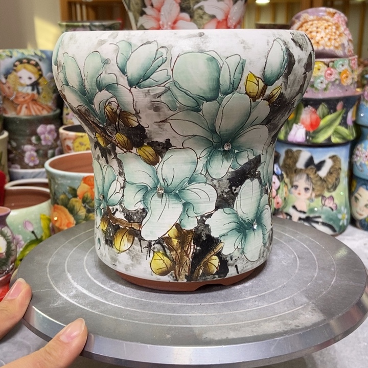 景德镇艺术手绘作品