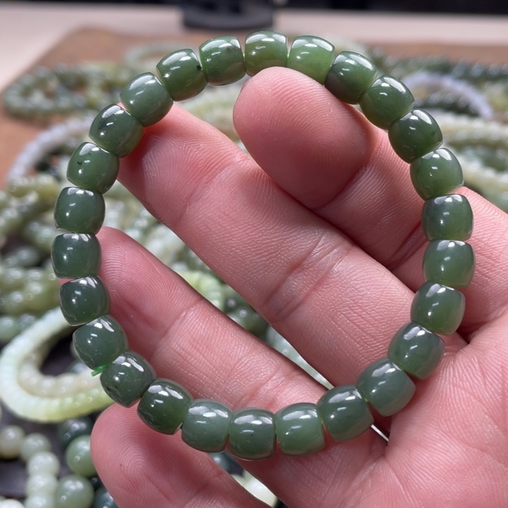 和田玉手链未镶嵌