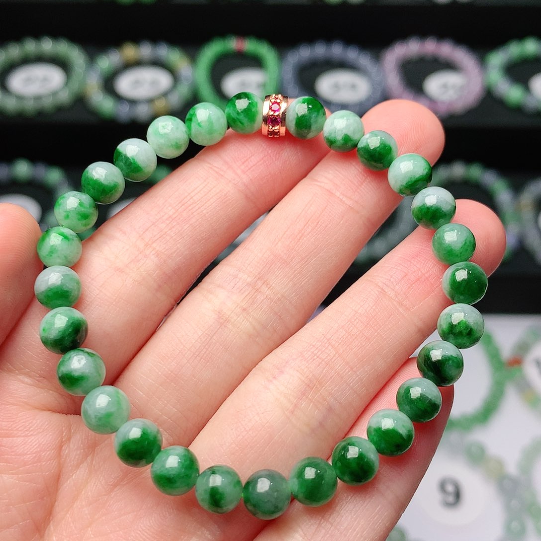 翡翠手链未镶嵌翡翠