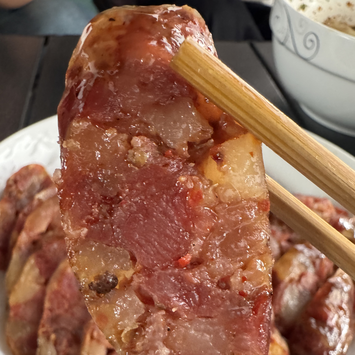 【腊香肠】云南保山特产非烟熏腊香肠自然风干猪肉肠香肠土猪肠真空