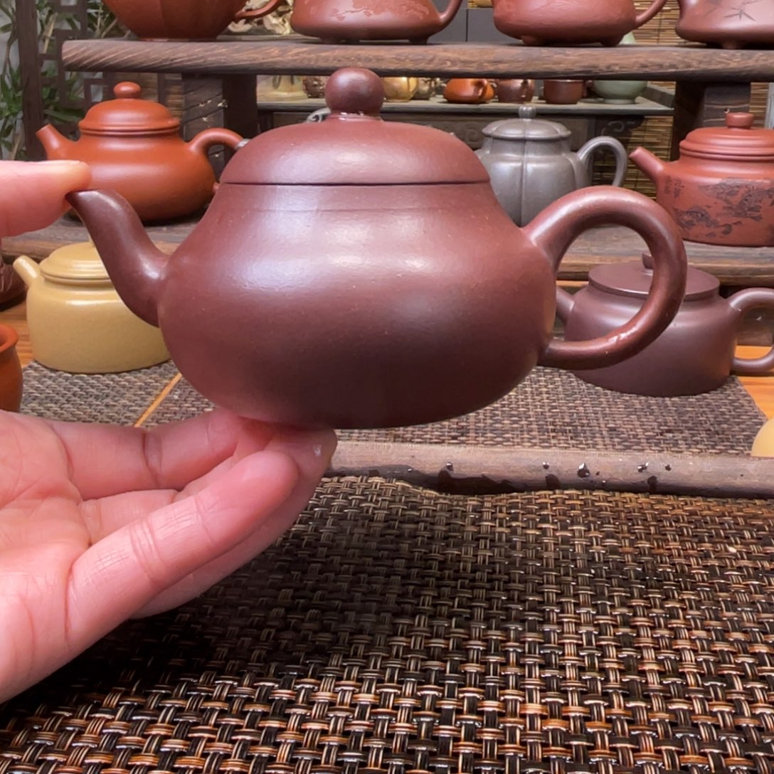 茶壶紫砂宜兴原矿紫砂手工制180