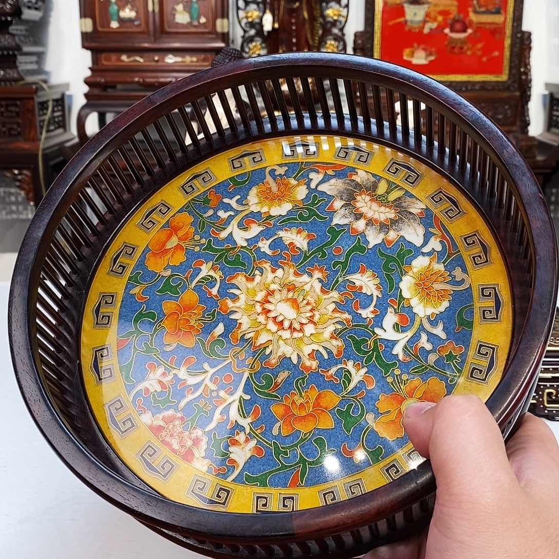 紫檀木类成套家具小叶紫檀托盘