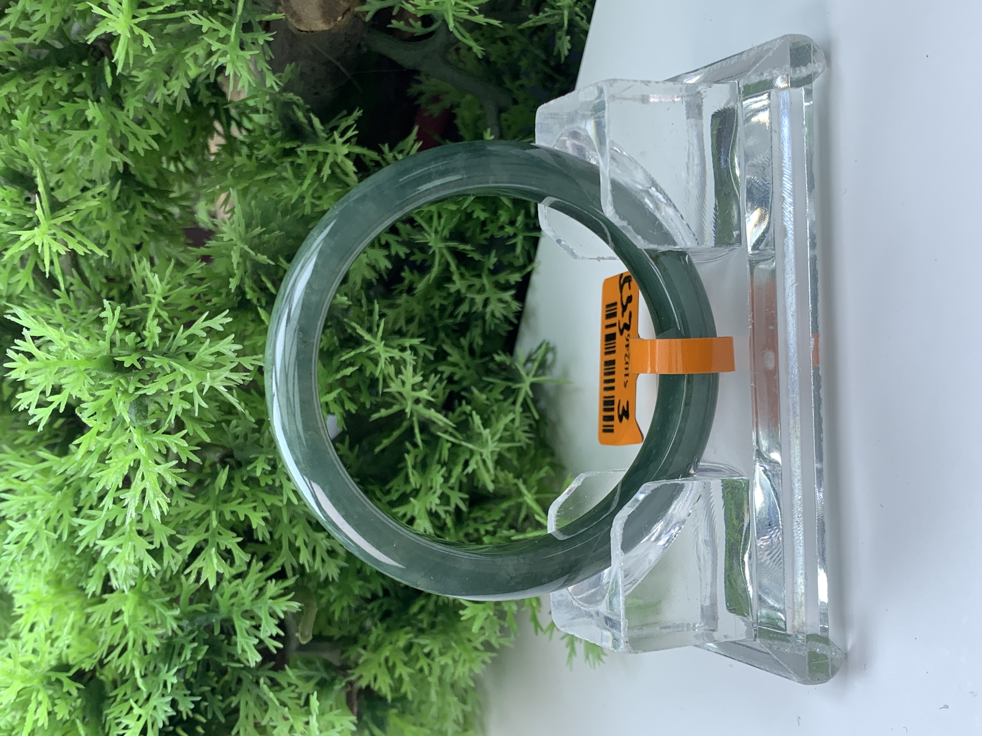 【刘思懿】天然缅甸A货翡翠手镯-F-1