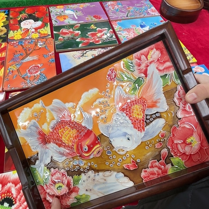 陶瓷板画20/30托盘