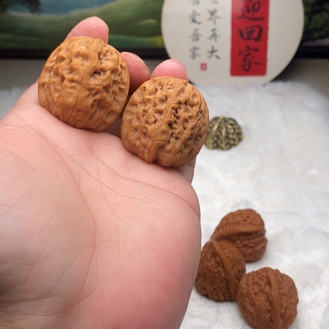 文玩核桃吊坠35.5霸王